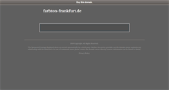 Desktop Screenshot of farbton-frankfurt.de